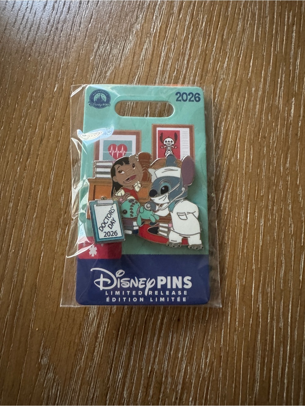 2026 Disney Doctors Day - Lilo & Stitch - Limited Release Pin